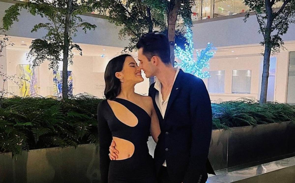 Antonia Dora Pleško i dečko.