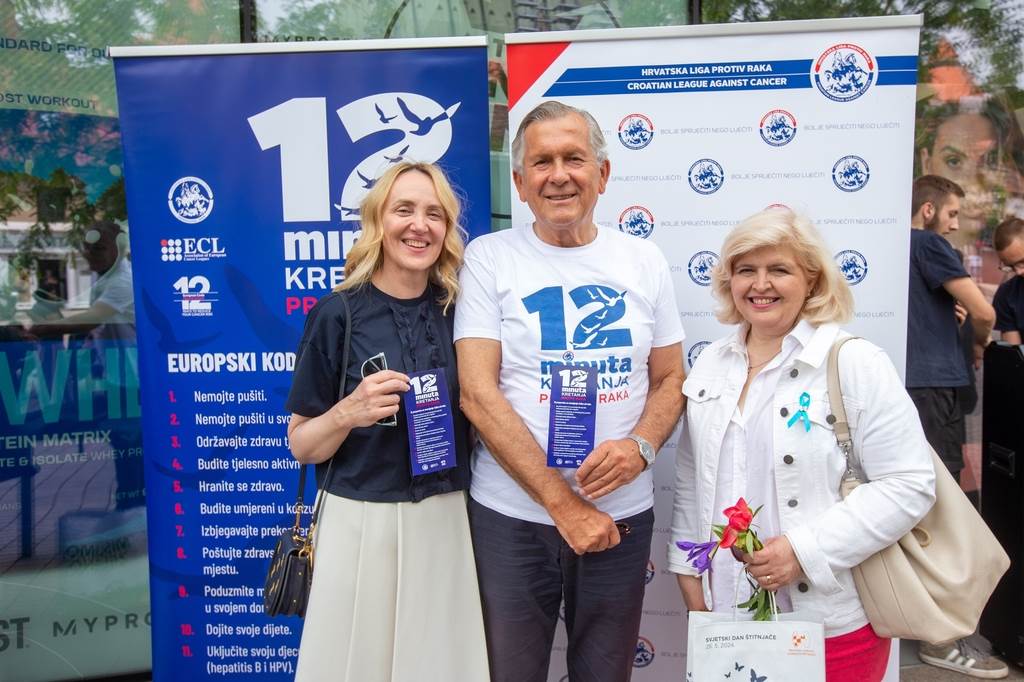 Maja Cvetojević (Ministarstvo zdravstva),Damir Eljuga, Mirjana Tiljak.  ravnateljica Skole Narodnog zdravlja; .jpg