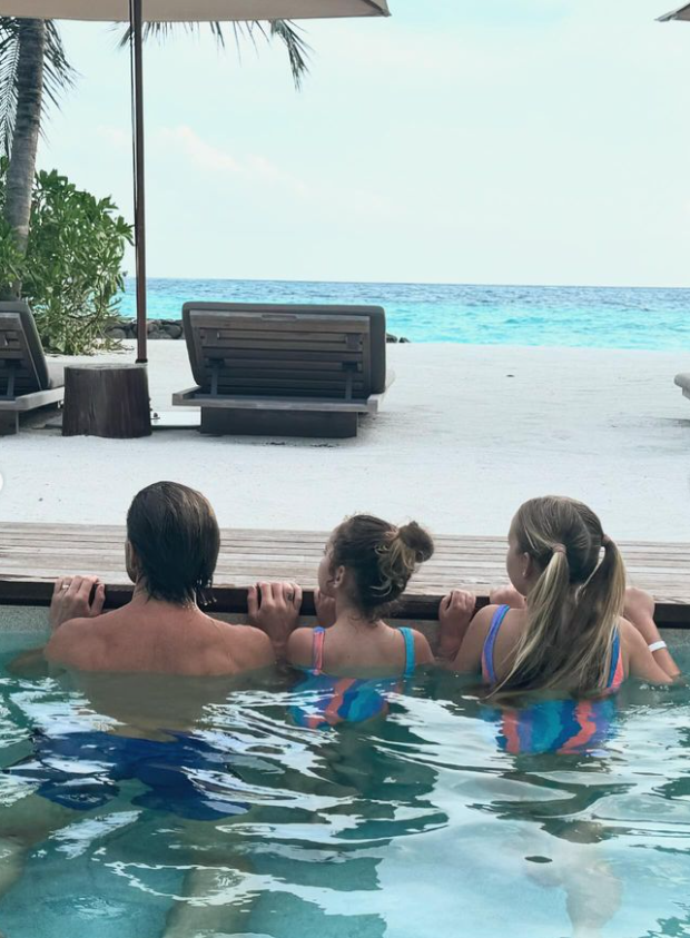 Raquel Mauri i Ivan Rakitić na Maldivima