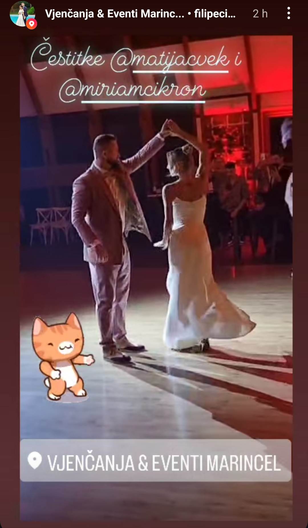 Matija Cvek, Miriam Cikron