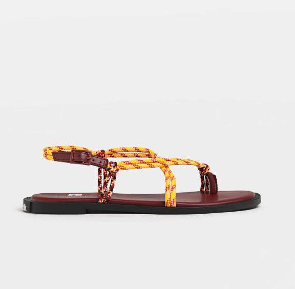 Flat rope sandals KODAK/ STRADIVARIUS/ 9,99 EUR
