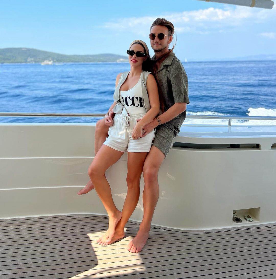 Ivan Rakitić i Raquel Mauri na jahti Orlando L
