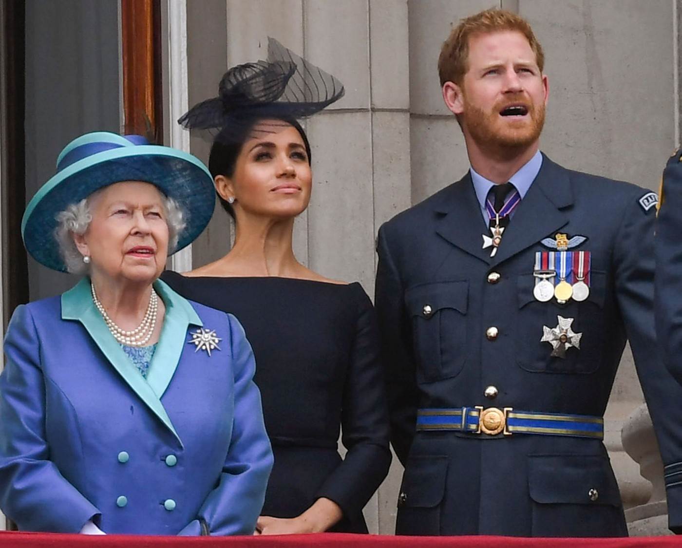 Kraljica Elizabeta II., Meghan Markle i princ Harry