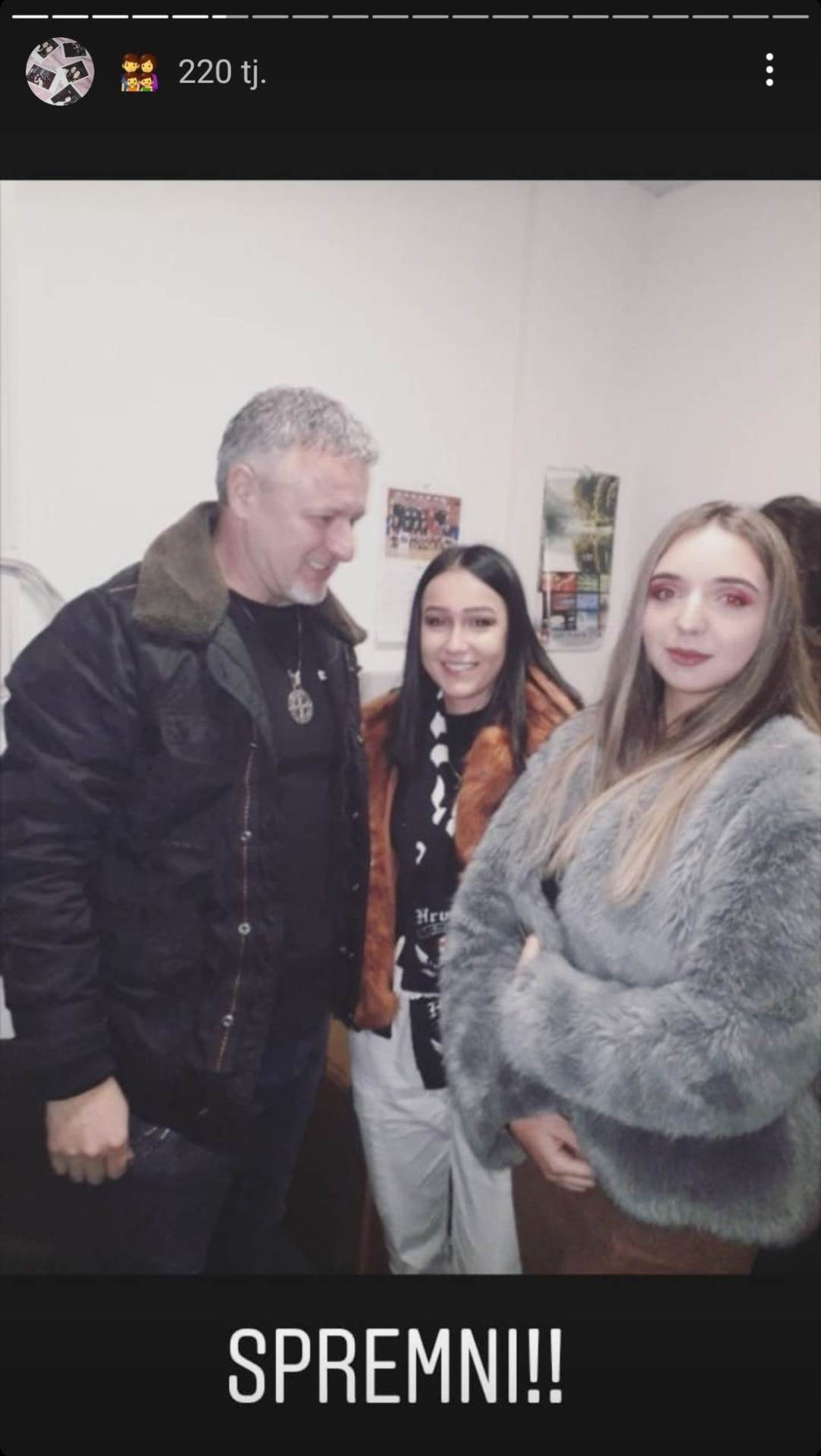 Marko Perković Thompson s nećakinjom Lejdi