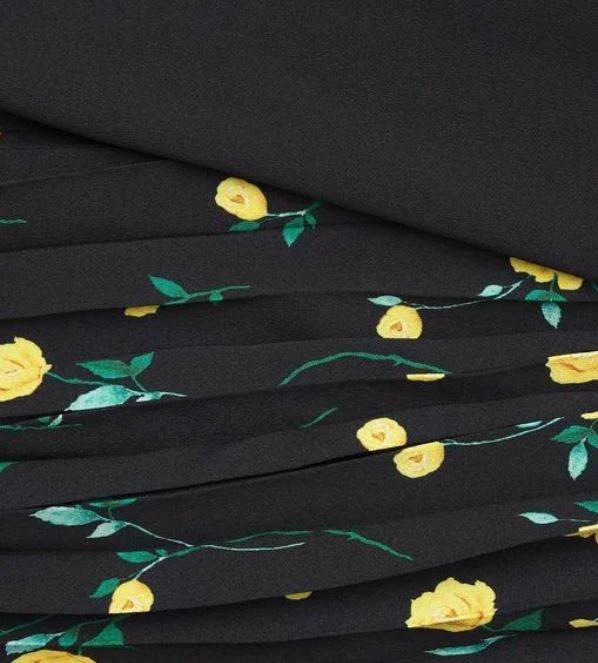 Women's Black Floral Maxi Dress/MAX&Co./856 eur