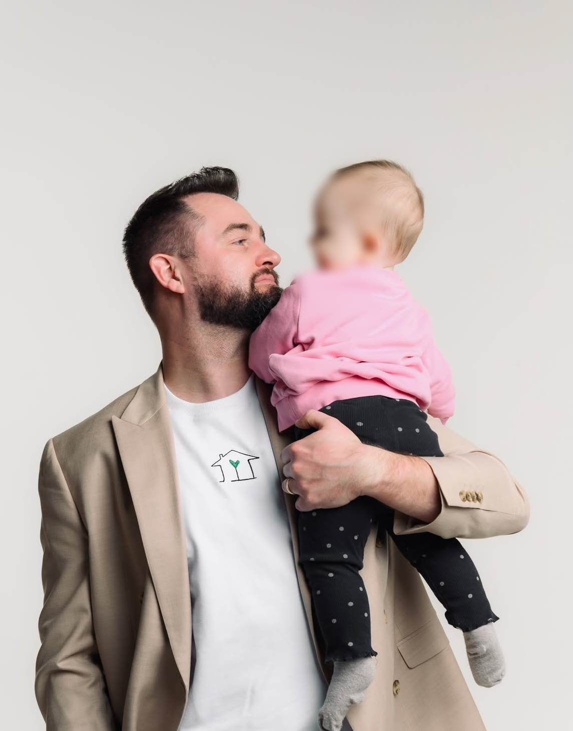 Matija Cvek pozirao s kćeri Lotom