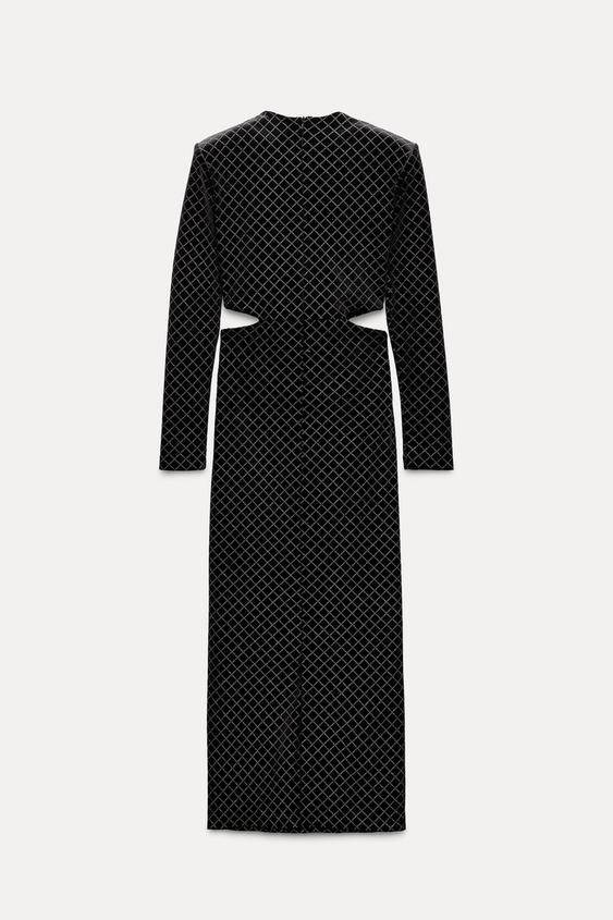 SHIMMERY VELVET DRESS/ZARA/ 29.95 EUR