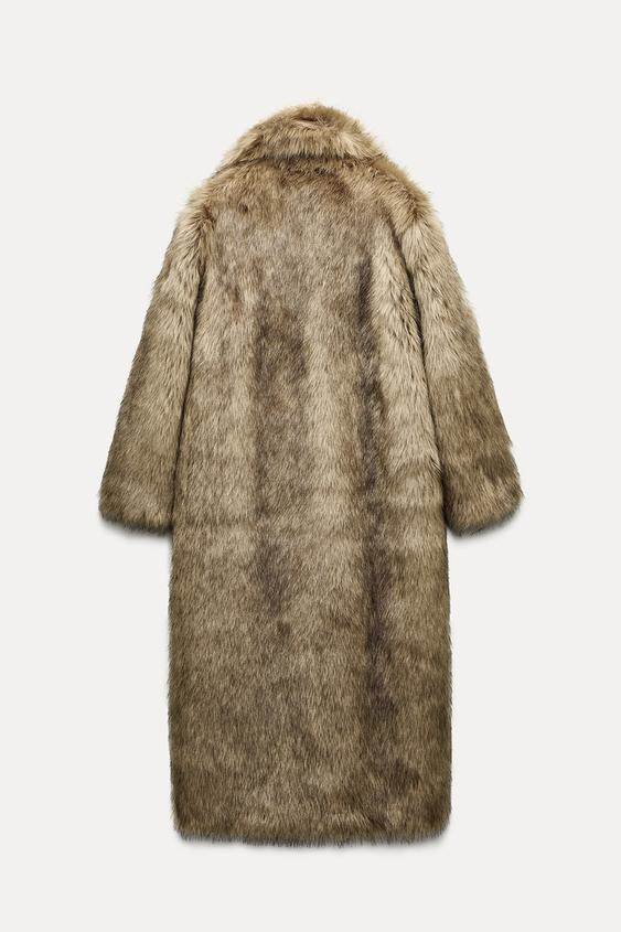 EXTRA-LONG FAUX FUR COAT/ ZARA/ 39,99 EUR