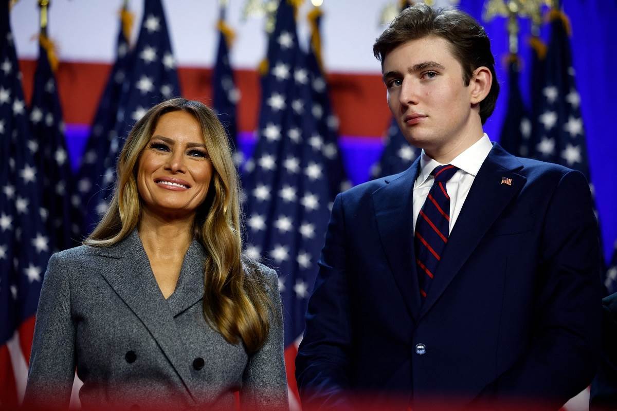 melania trump, barron trump