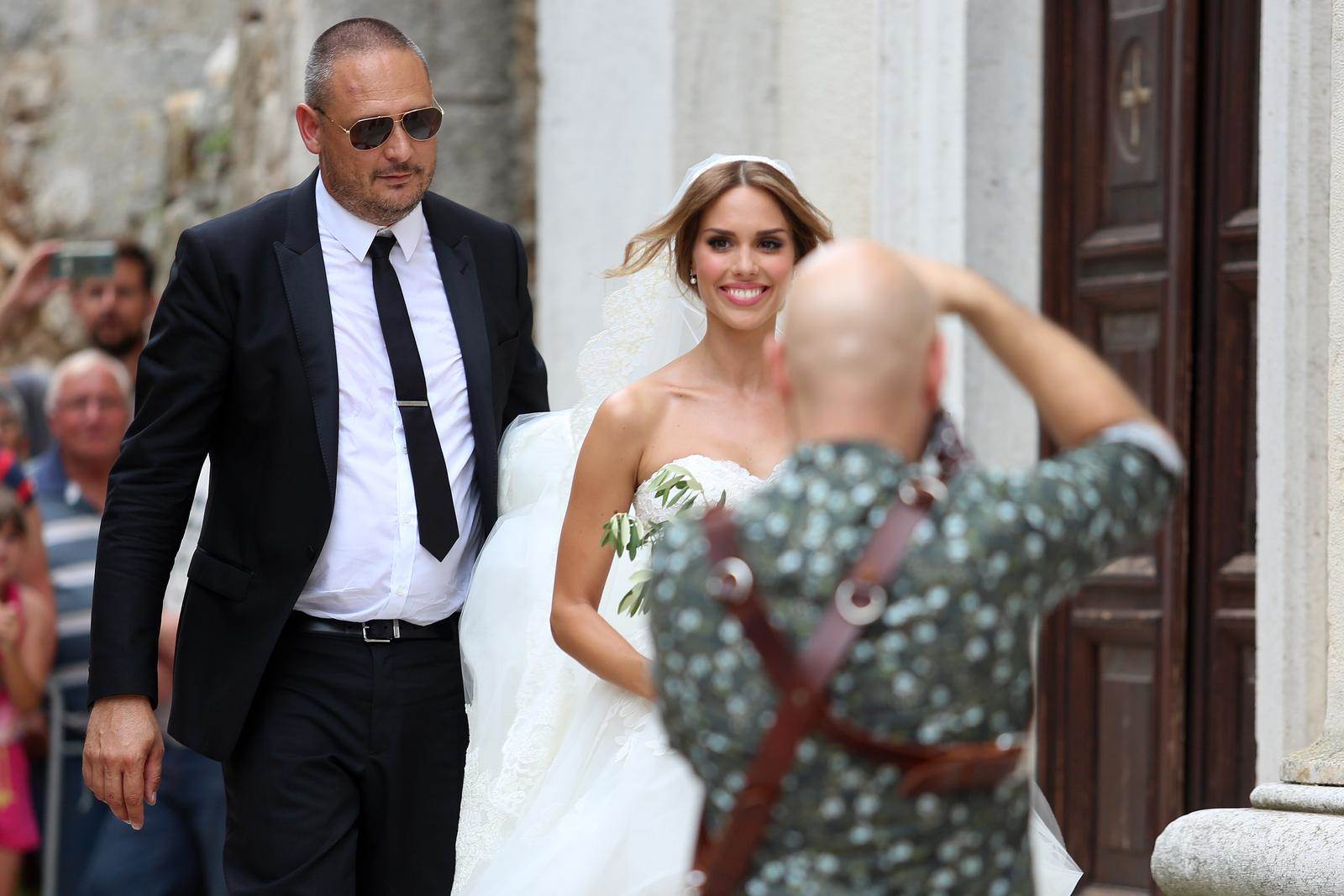 Vjenčanje Franke Batelić i Vedrana Ćorluka