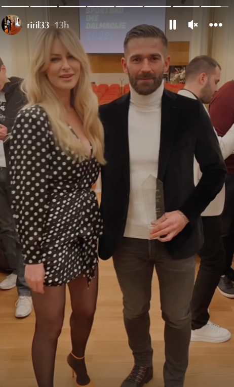 S kim je Iris Livaja bila na utakmici na Poljudu