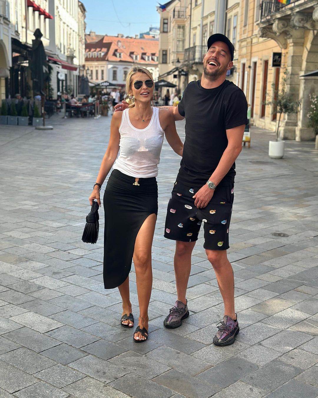 Snežana Borjan na koncertu Dine Merlina