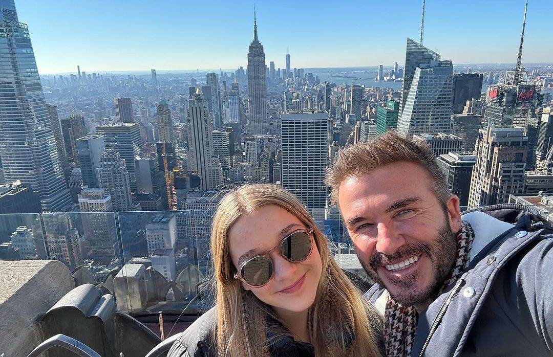 David i Harper Beckham u New Yorku