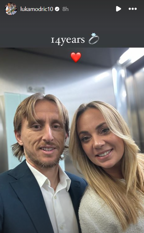 Vanja Modric na utakmici Hrvatska Albanija