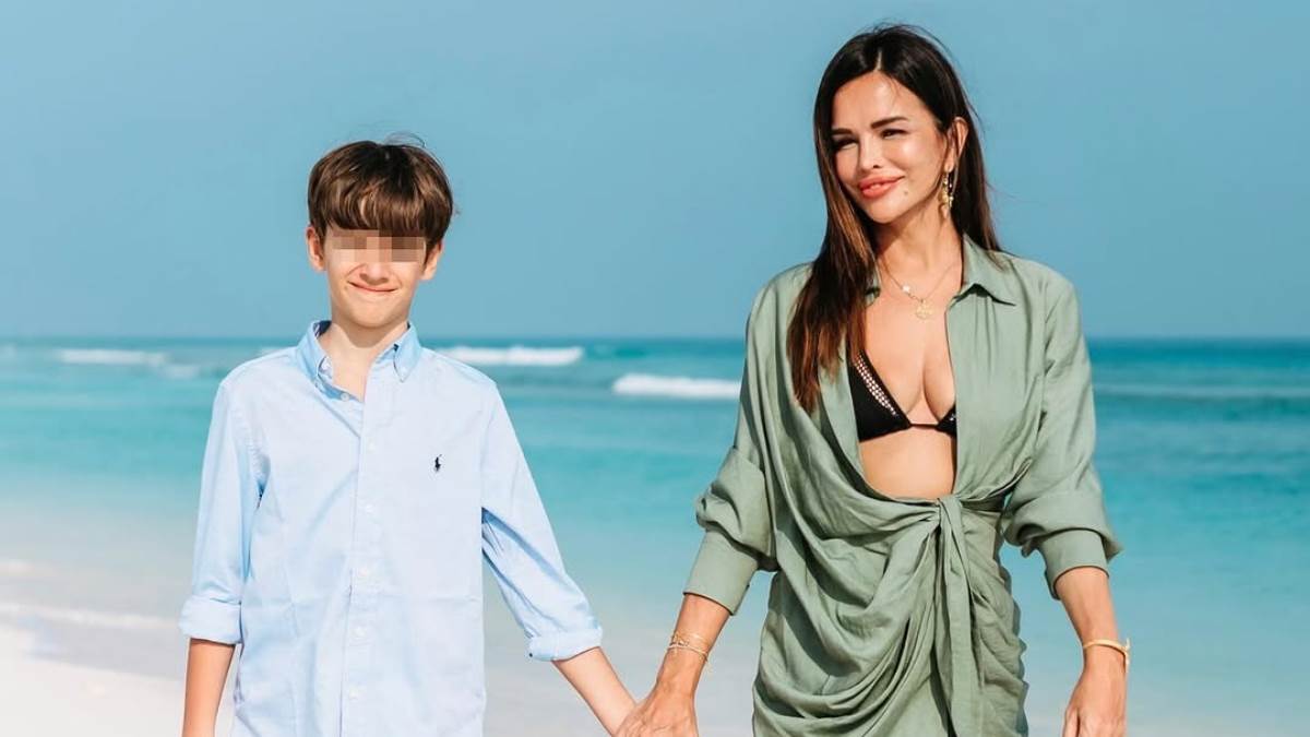 Severina sa sinom Aleksandrom