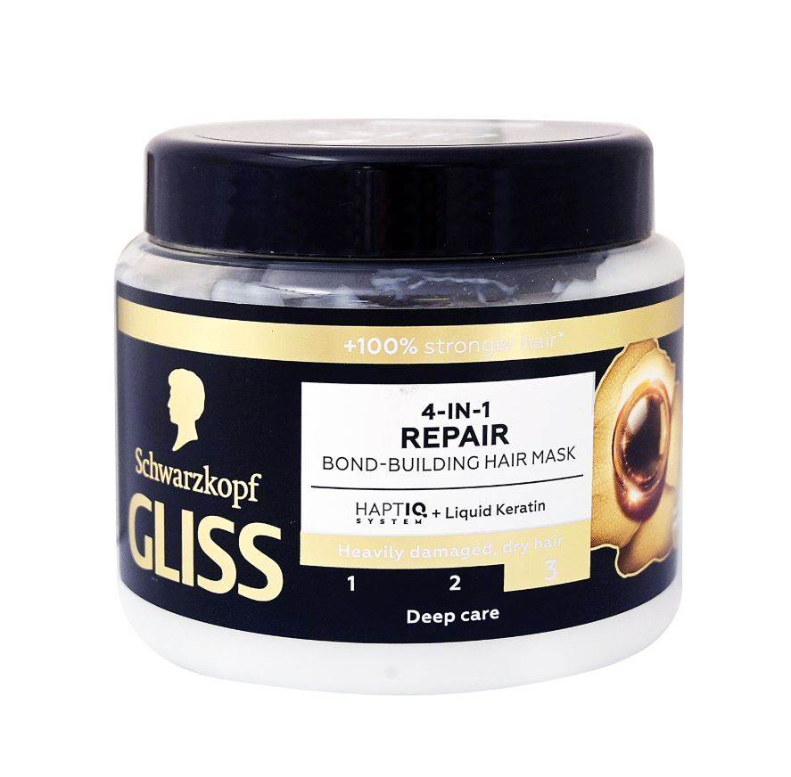 SCHWARZKOPF GLISS 4-in-1, maska za intenzivnu njegu kose, 6,70 €, Bipa