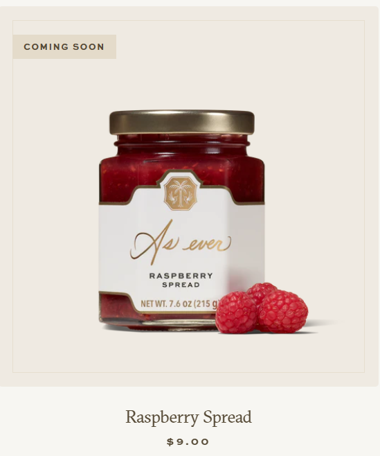 Meghan Markle prodaje džem od maline