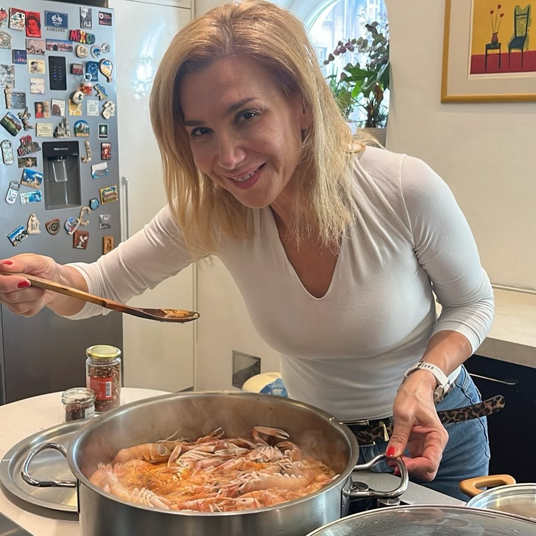 Nasa kuća  je za vikend bila u znaku dolaska naše studentice, i isunjavanja svih njenih gastronomskih želja…. Kuća puna  obitelji, prijatelja, veselja.. ukratko, vikend za pamćenje..jpg