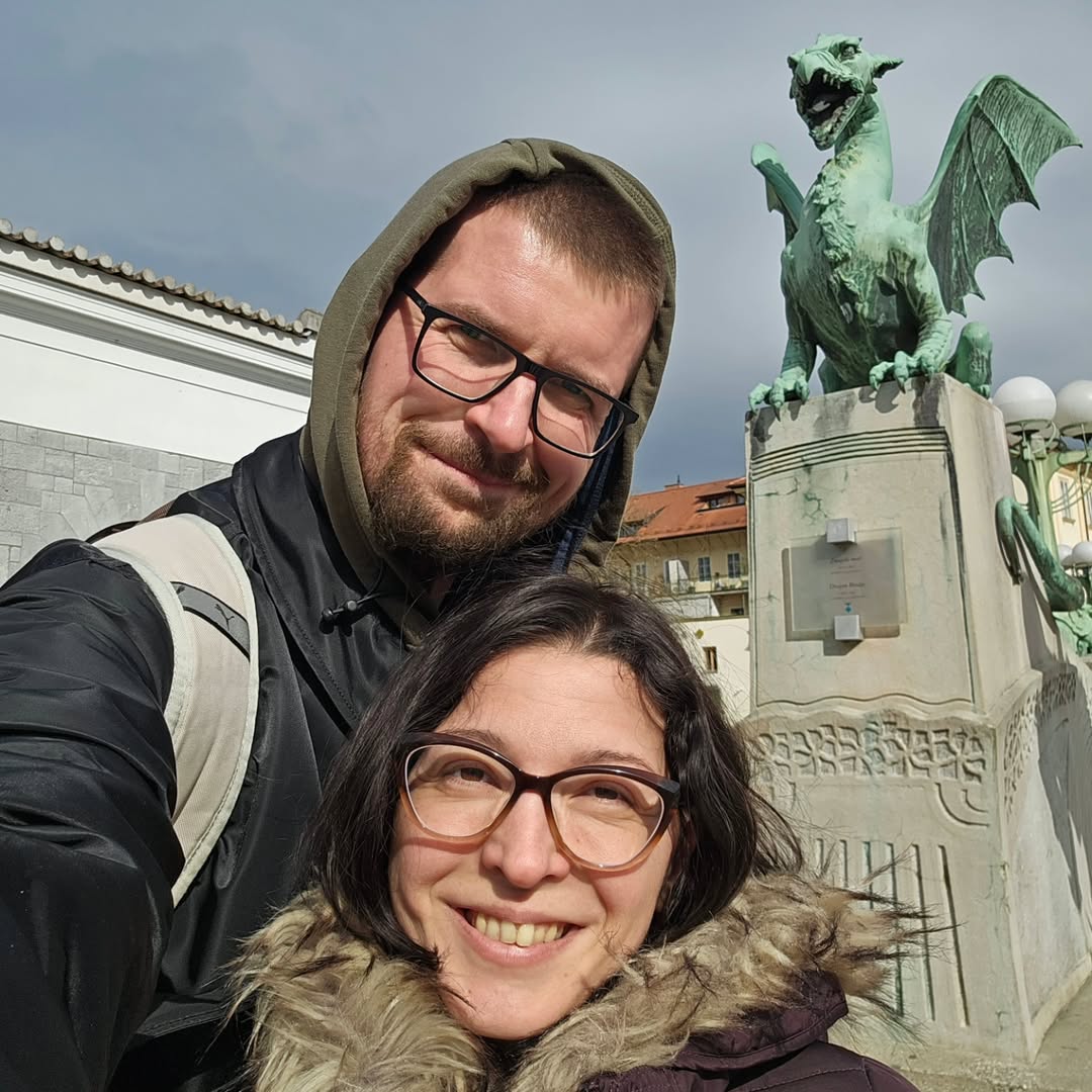 Mislav Šepić sa suprugom Almasom