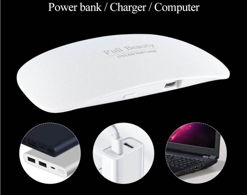 URADI SAM Profesionalna USB LED lampa za nokte