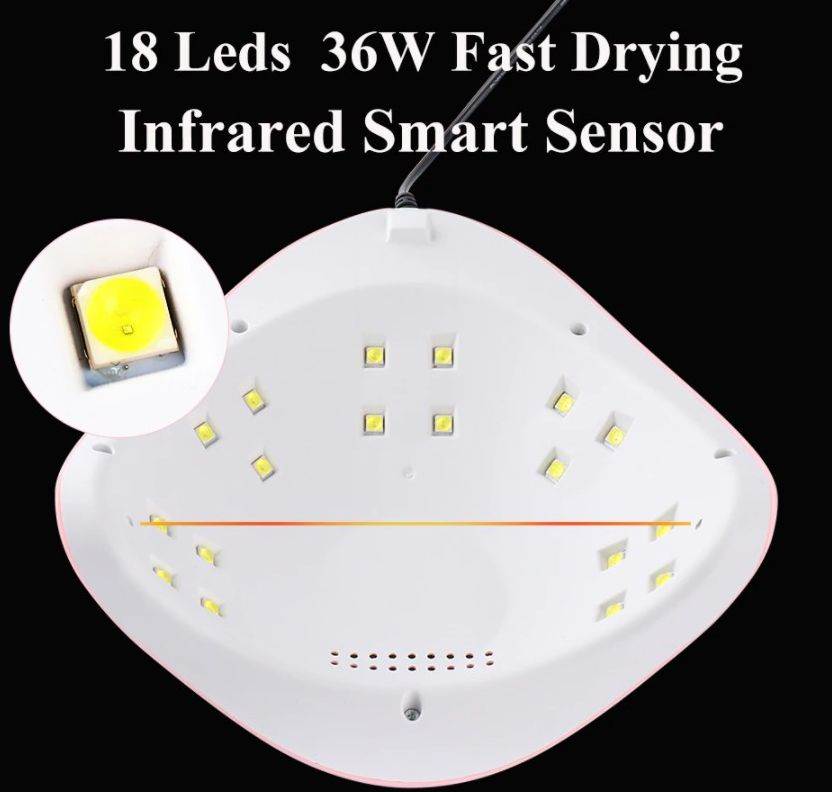 URADI SAM Profesionalna USB LED lampa za nokte