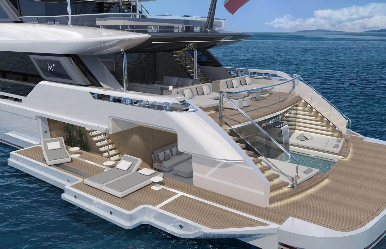 SUPERJAHTA Nadahnuta je automobilima legendarnog Ayrtona Senne