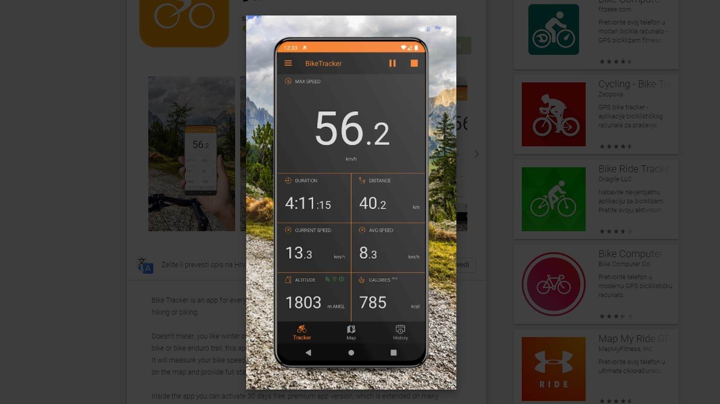 BICIKLIRANJE Koliku ste udaljenost prešli sa svojim biciklom, koliko ste dugo vozili…