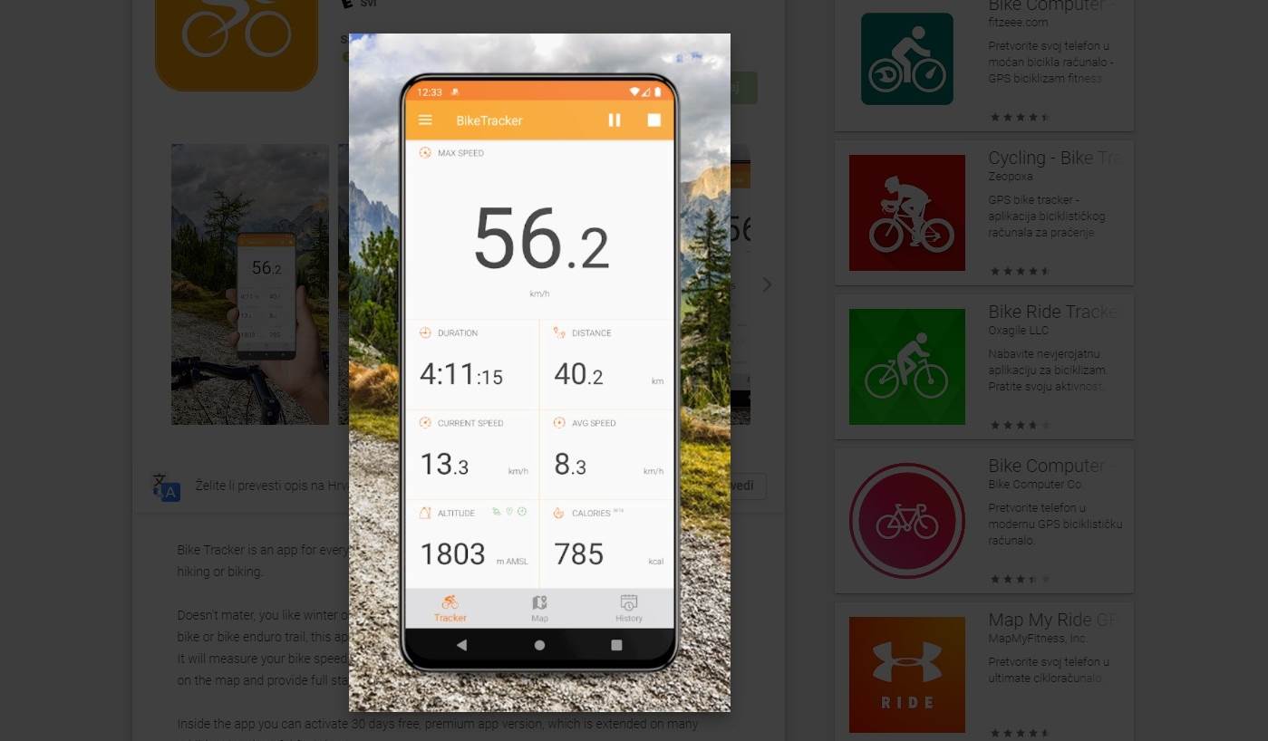 BICIKLIRANJE Koliku ste udaljenost prešli sa svojim biciklom, koliko ste dugo vozili…