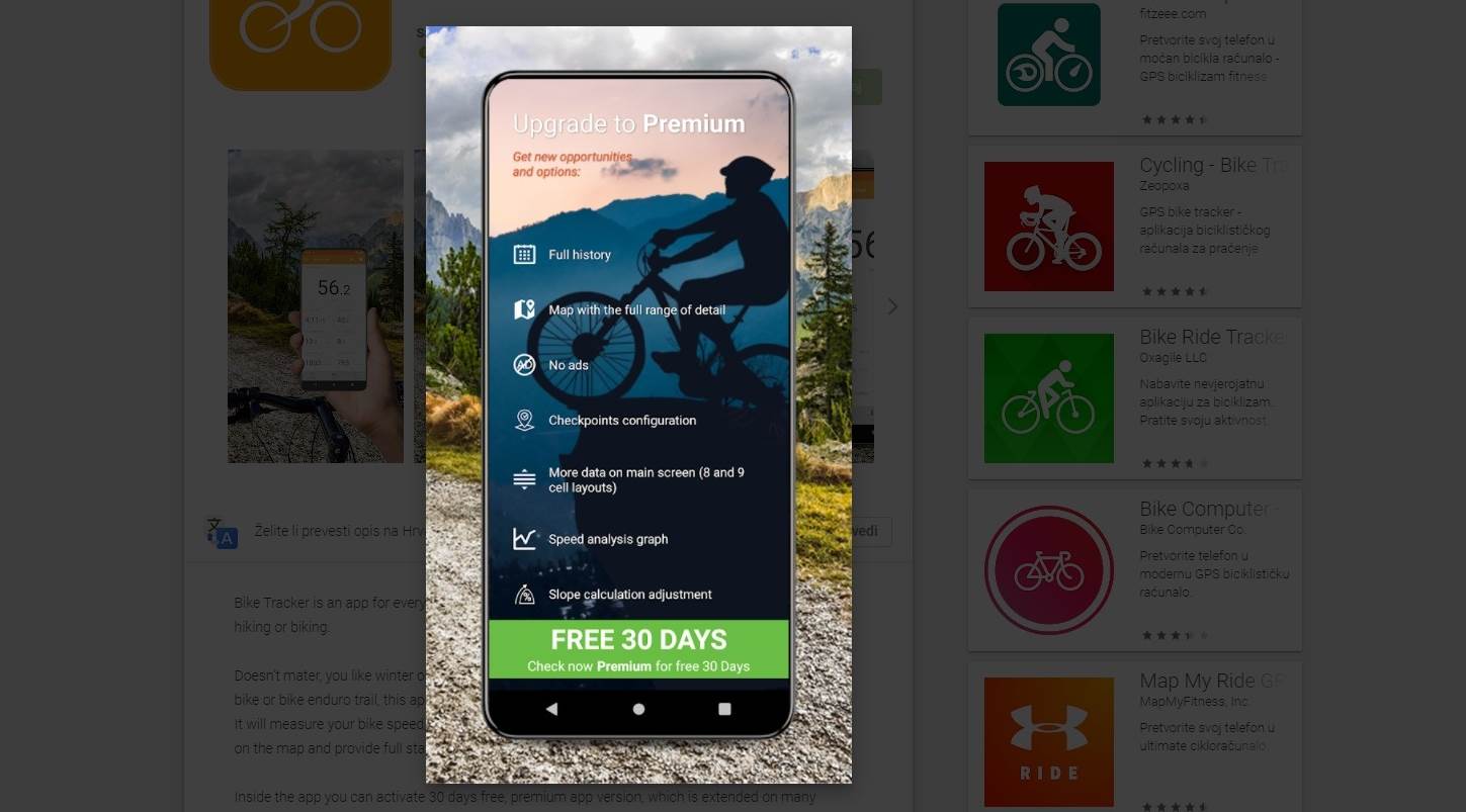 BICIKLIRANJE Koliku ste udaljenost prešli sa svojim biciklom, koliko ste dugo vozili…