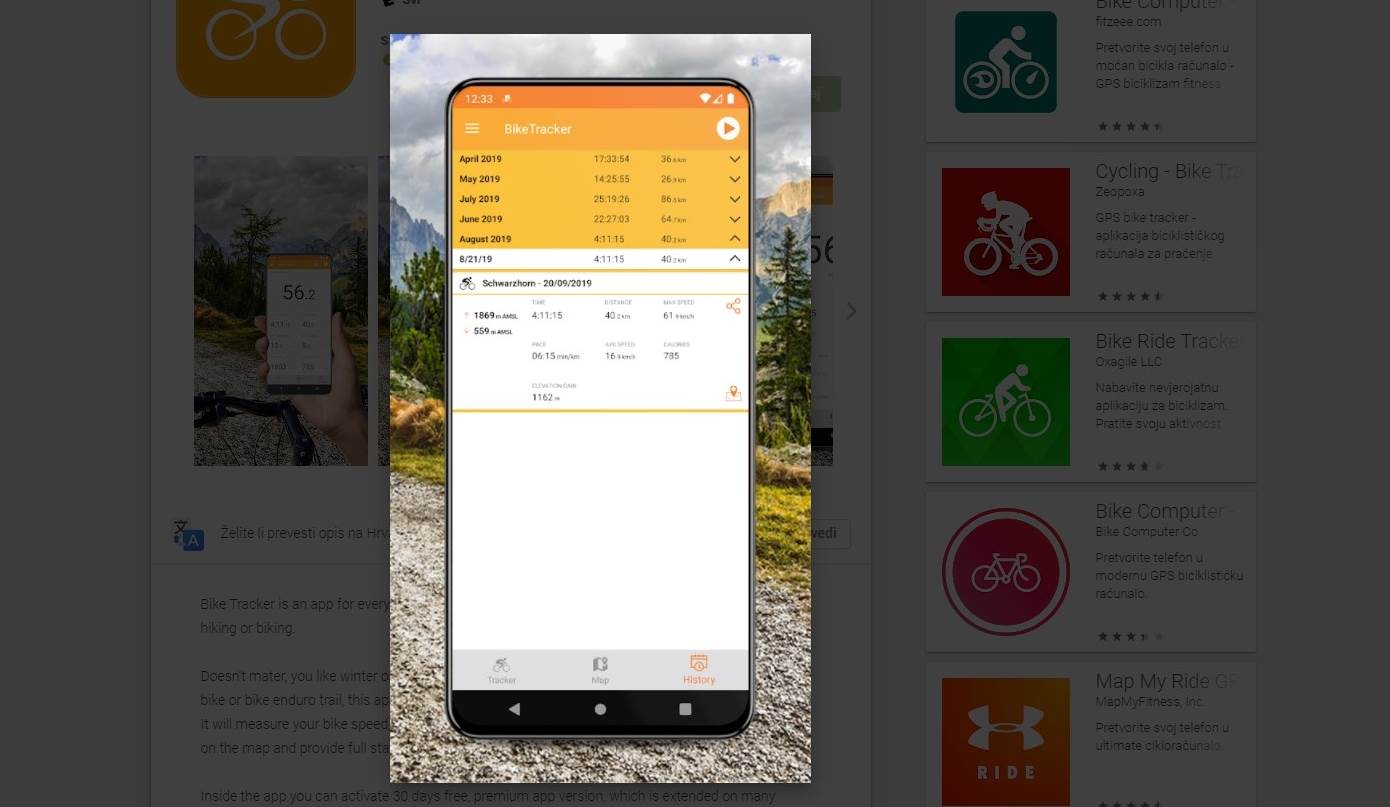 BICIKLIRANJE Koliku ste udaljenost prešli sa svojim biciklom, koliko ste dugo vozili…