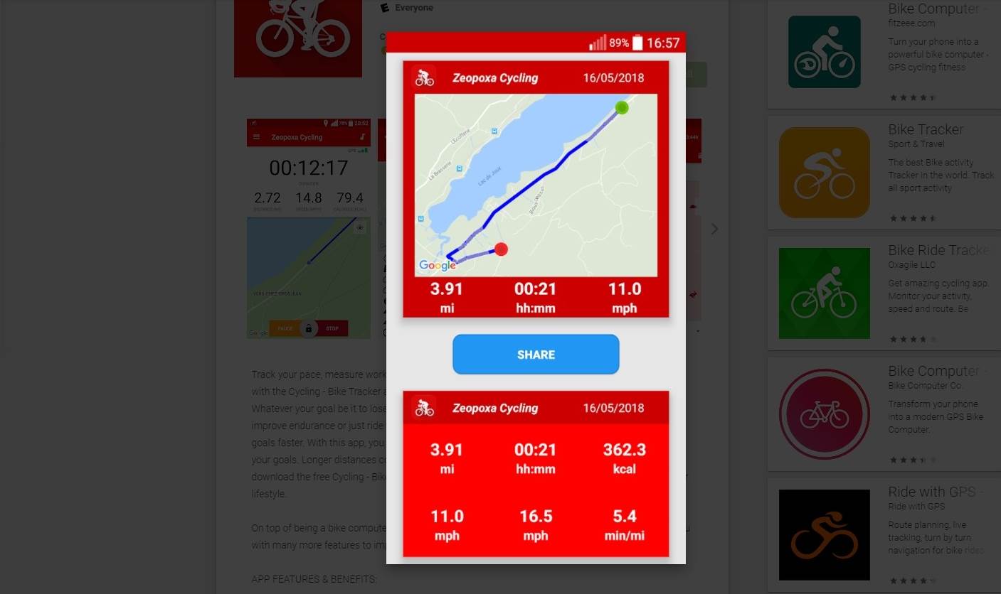 BICIKLIRANJE Koliku ste udaljenost prešli sa svojim biciklom, koliko ste dugo vozili…