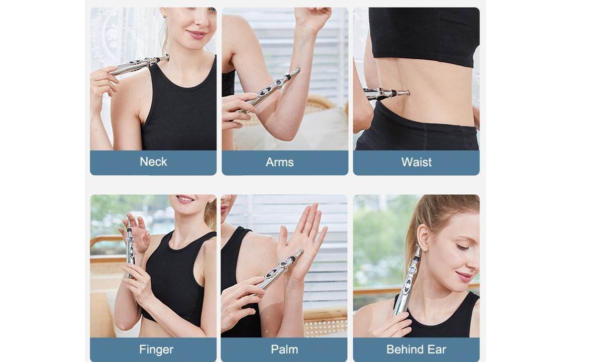 Akupunkturna olovka s pet nastavaka rješava bol i opušta