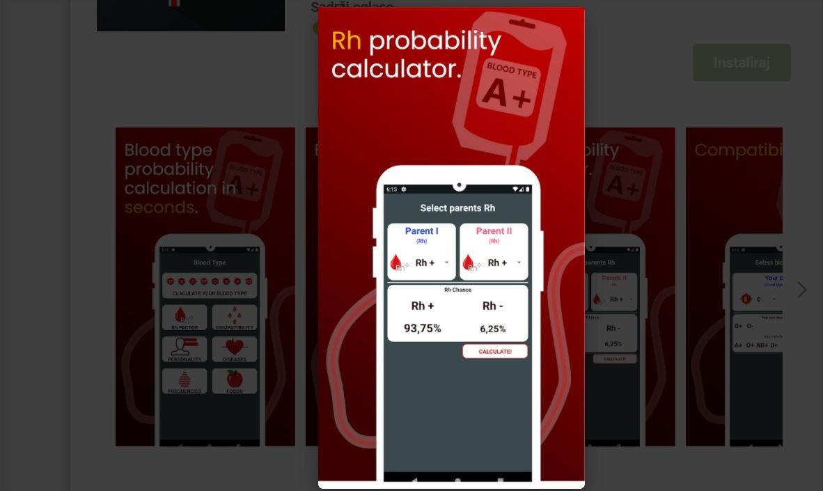 Kompatibilnost krvne grupe i mogućnost doniranja krvi