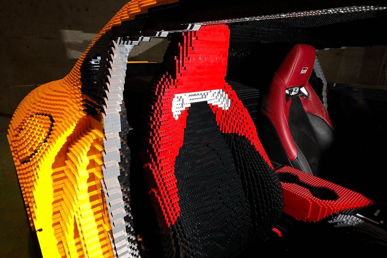 Toyota GR Supra Lego kockice (4)