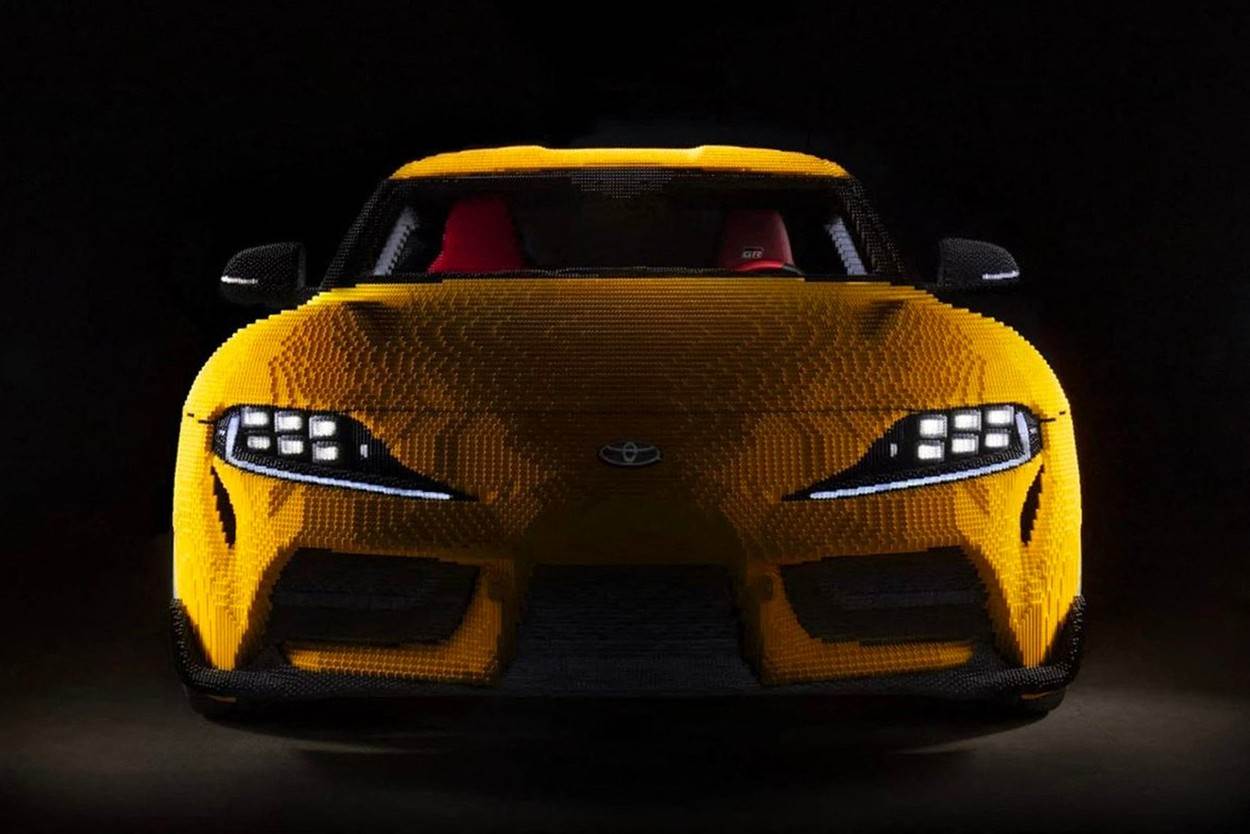 Toyota GR Supra Lego kockice (7)
