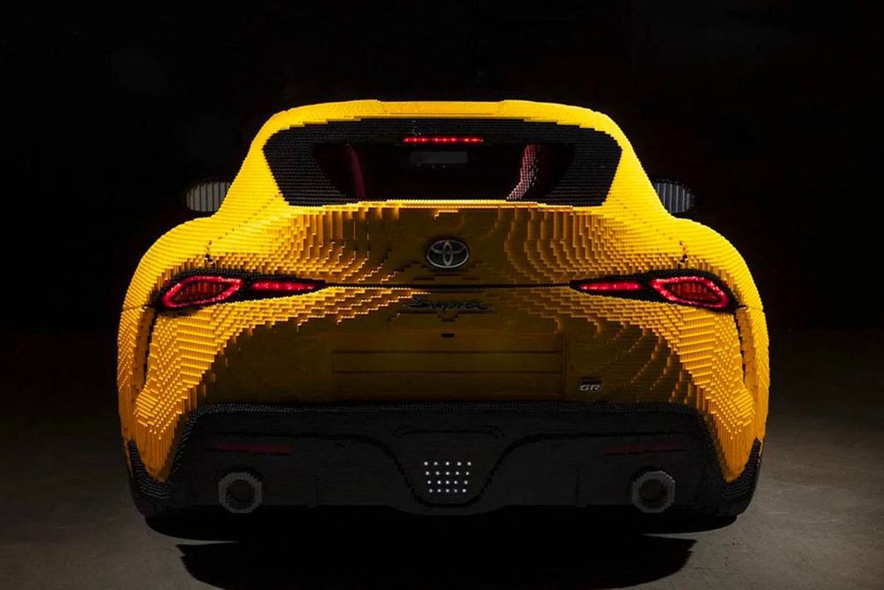 Toyota GR Supra Lego kockice (10)