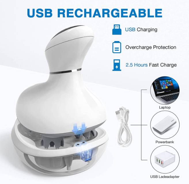 Homiee masažer za glavu 7