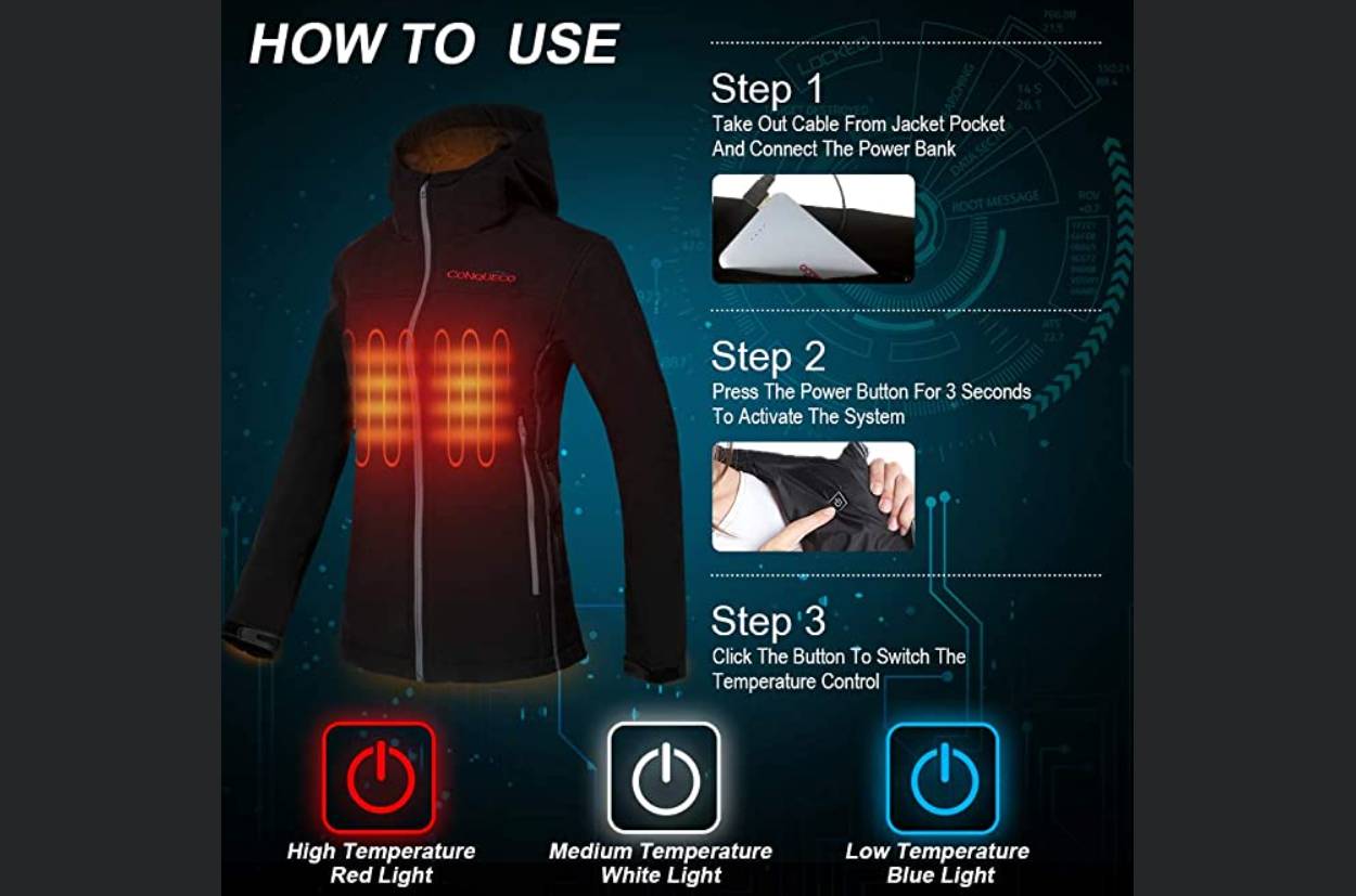 Conqueco grijana jakna 3