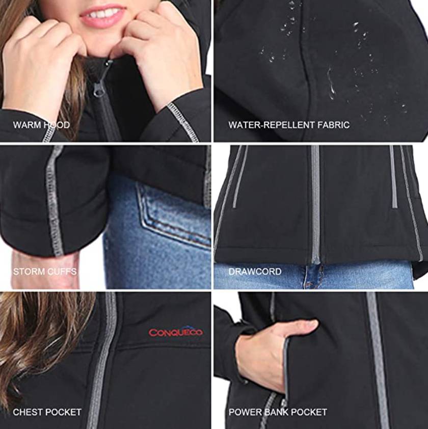 Conqueco grijana jakna 5