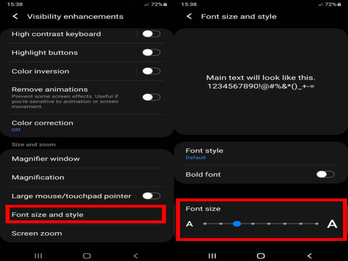Evo kako promijeniti veličinu teksta na pametnom telefonu