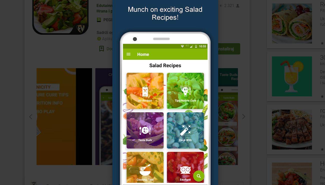 Pomoću aplikacije postanite stručnjak za zdrave salate