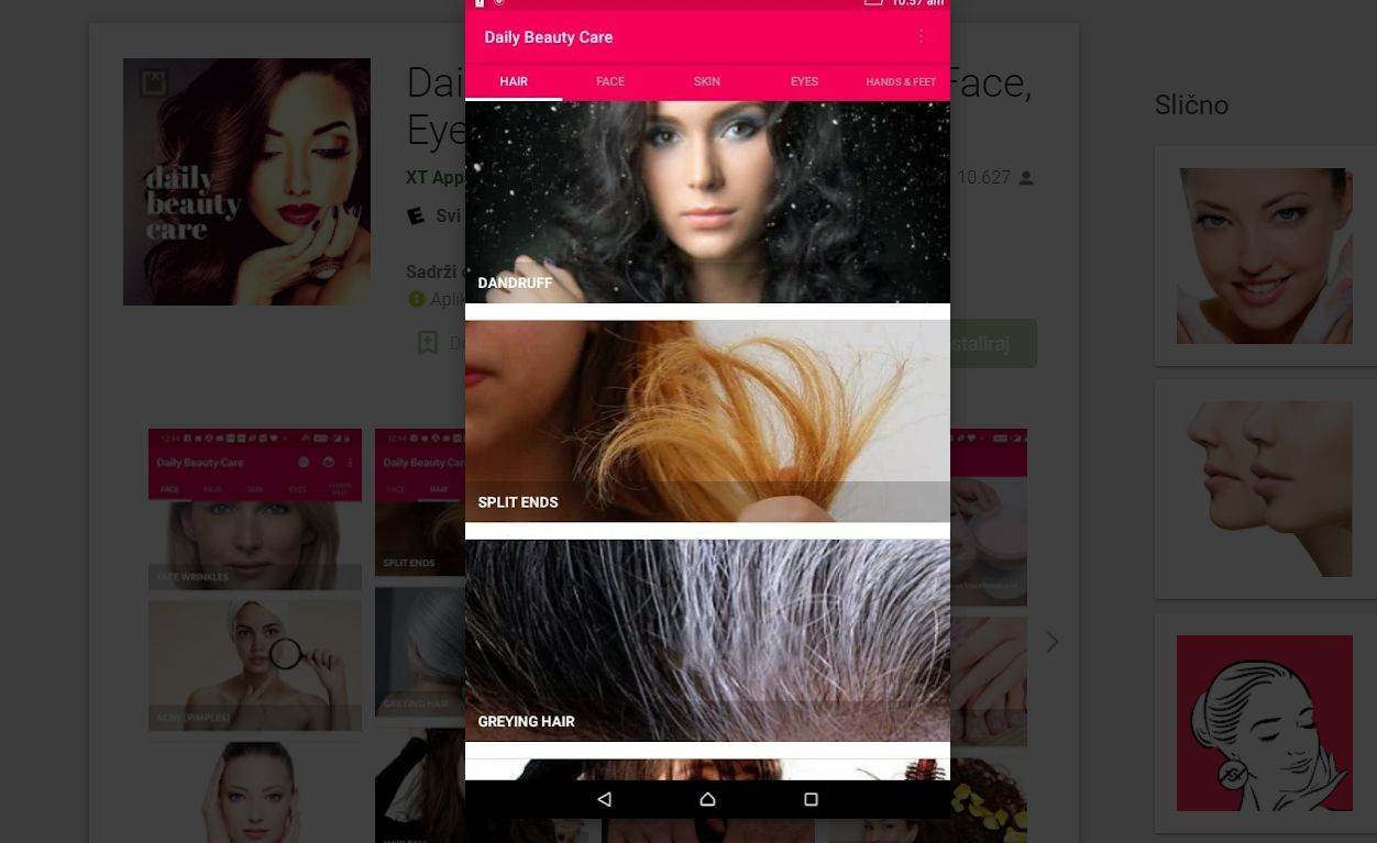 Ovog ljeta budite lijepe i njegovane uz pomoć aplikacije