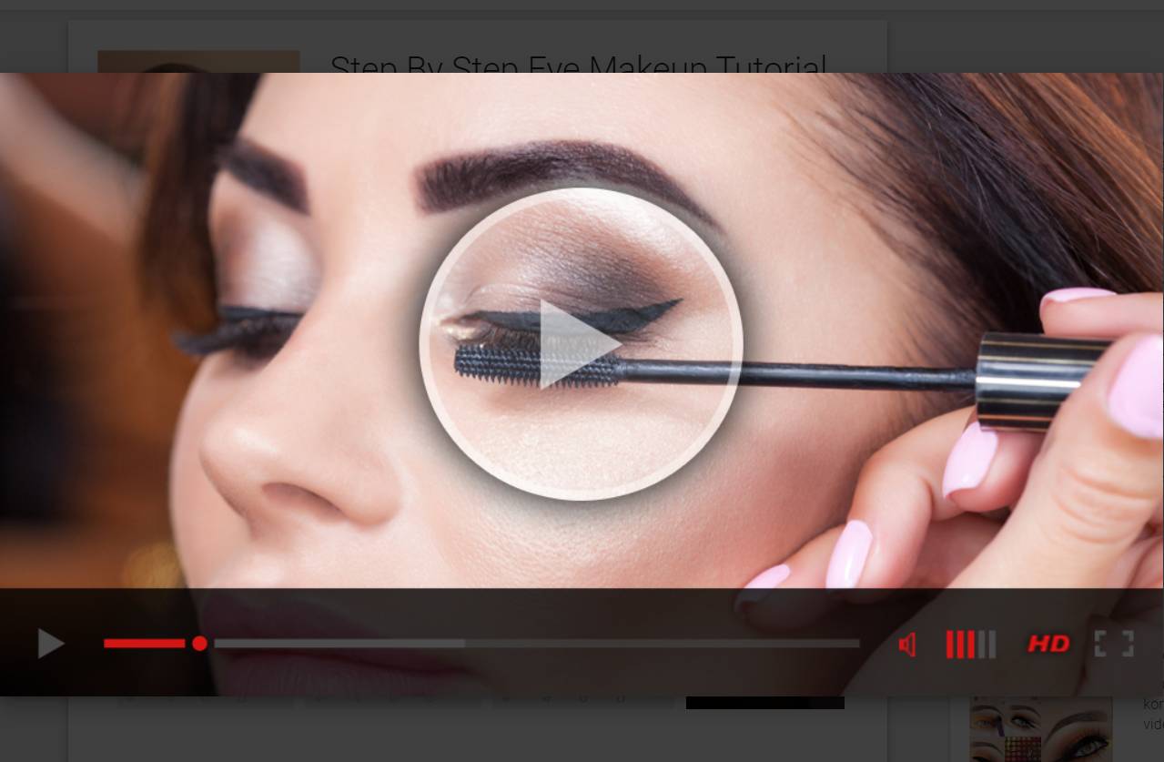 Step By Step Eye Makeup Tutorial 3