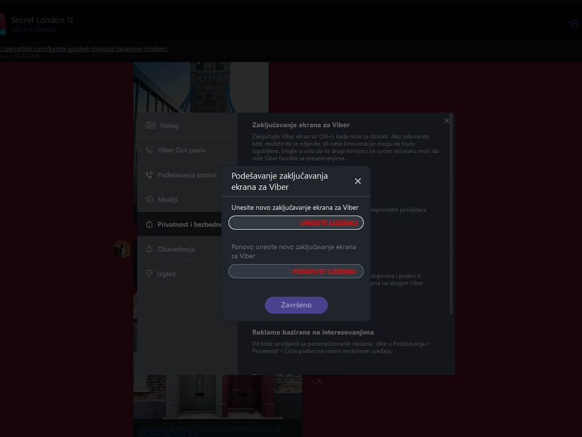 Kako-zakljucati-Viber-Desktop-aplikaciju-4