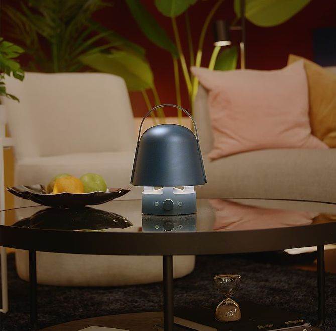 Ikea Vappeby Bluetooth zvučnik lampa (1).jpg
