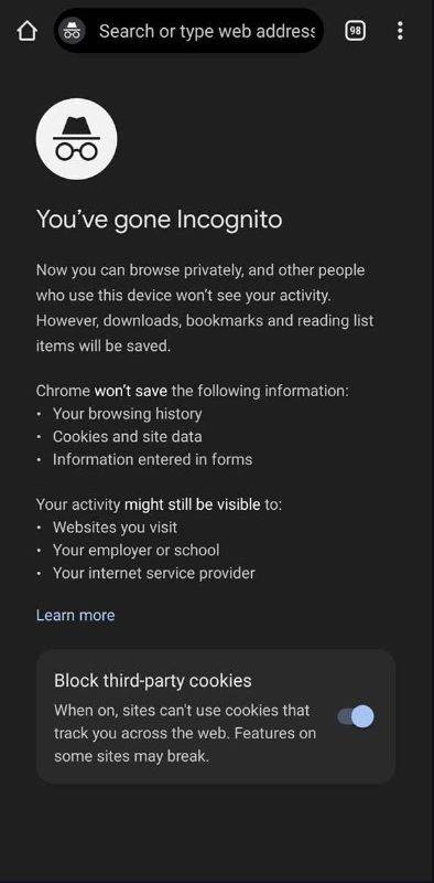 Chrome Incognito na Androidu 1.jpg