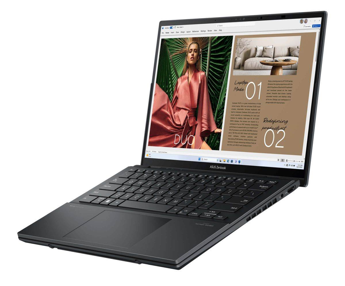 ASUS ZENBOOK DUO (2024): Prvi laptop na svijetu s dva 14“ OLED ekrana