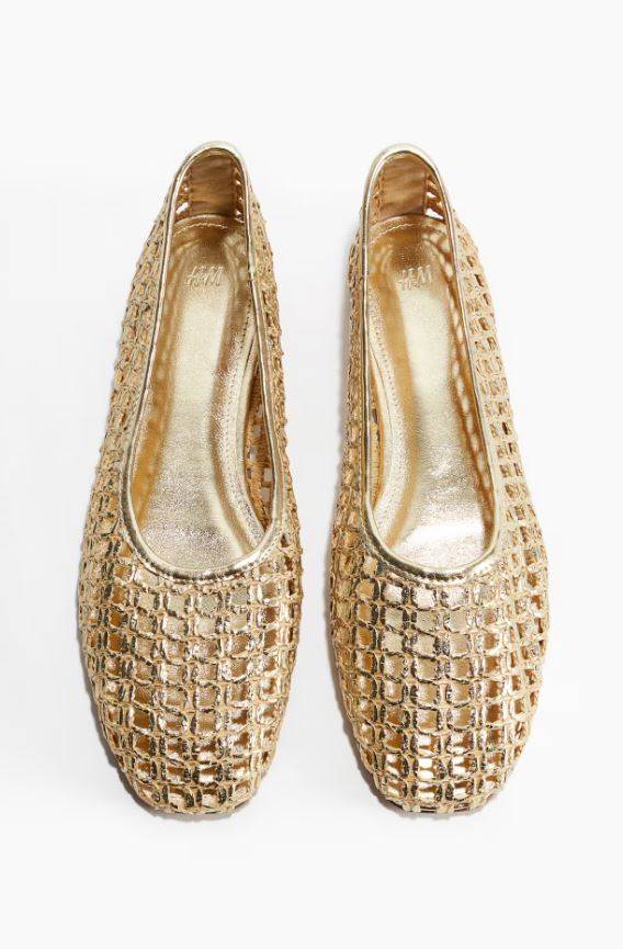 Straw ballet flats/ HM/ 24,99 EUR
