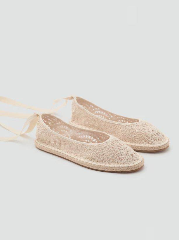 Heklane balerinke/ Mango/ 59,99 €