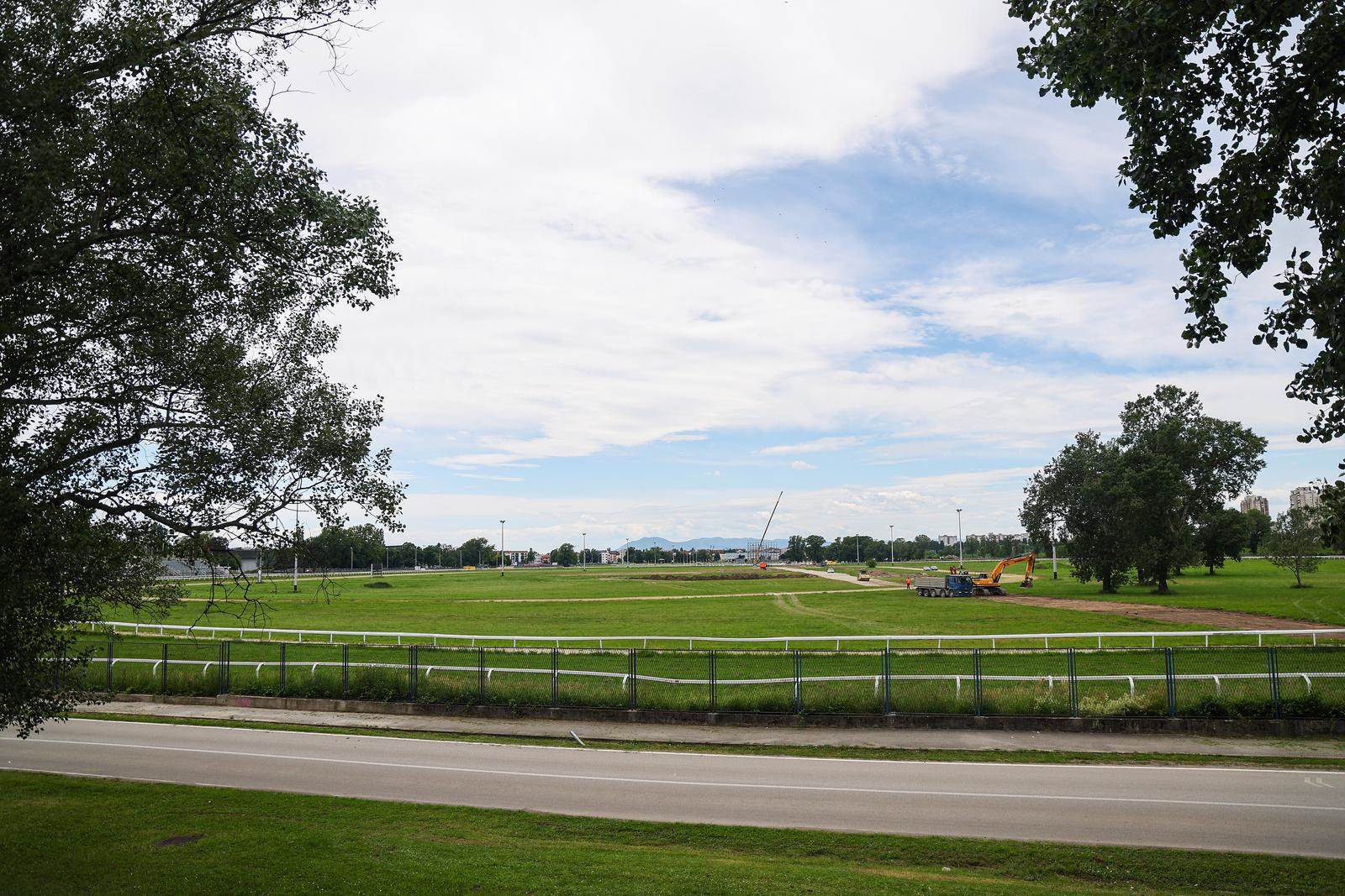 Radovi na Hipodromu povodom koncerta Marka Perkovića Thompsona